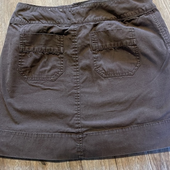 SONOMA LIFE + STYLE BROWN SKORT (6) - Picture 6 of 6
